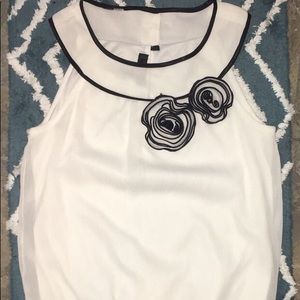 White Dressy Tank Top